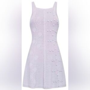 Alice McCall Lilac Knit Sleeveless Dress S